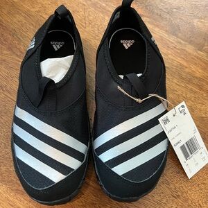 Adidas Black and White Trail Running Shoes